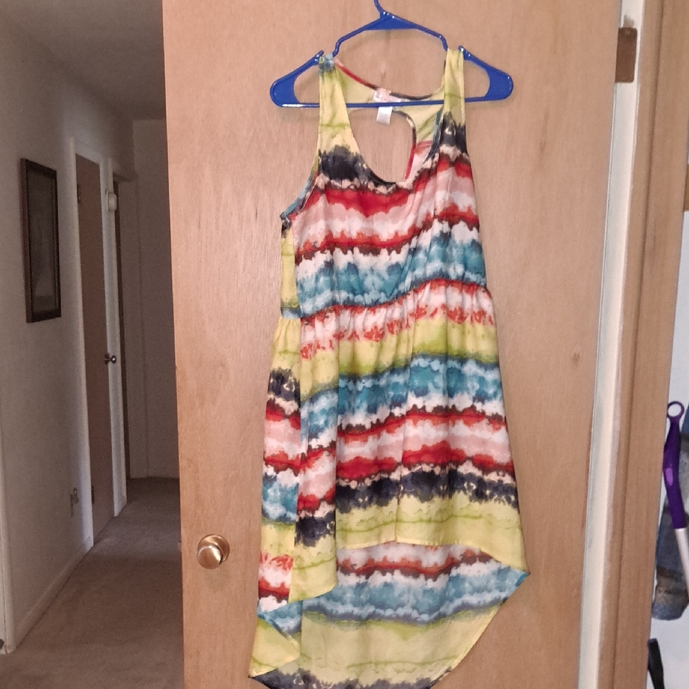 Band of Gypsies Multicolor Tie-Dye Swim Coverup